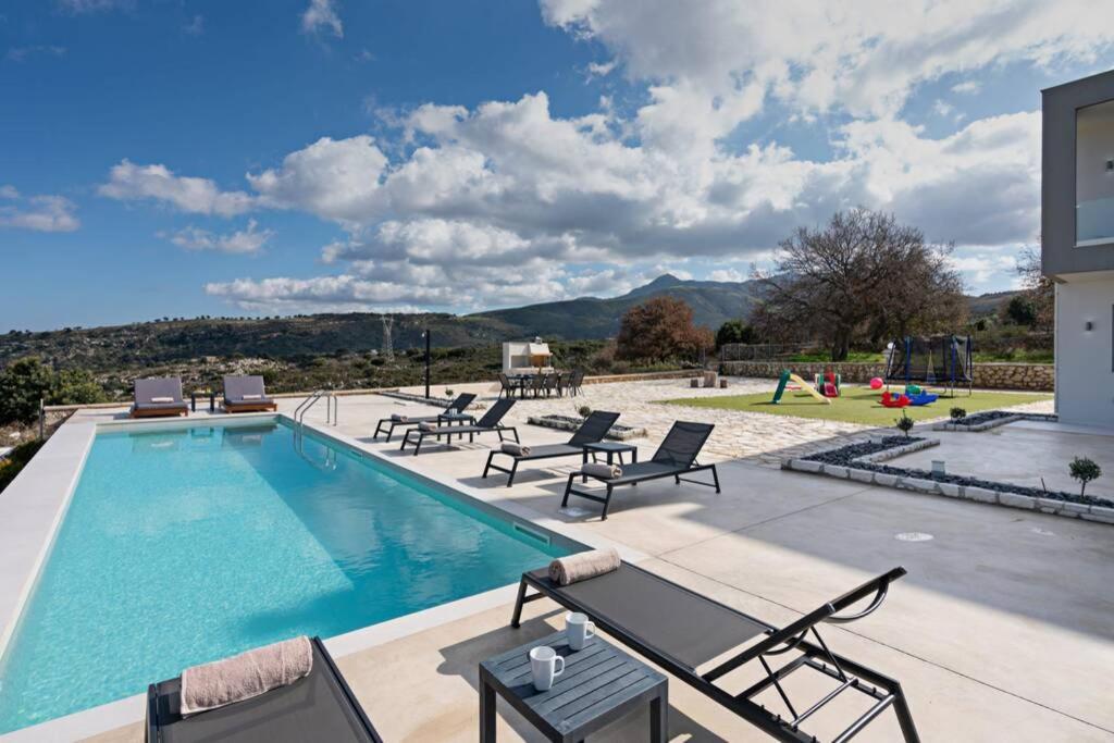 Villa Mare Monte Ретимно Экстерьер фото