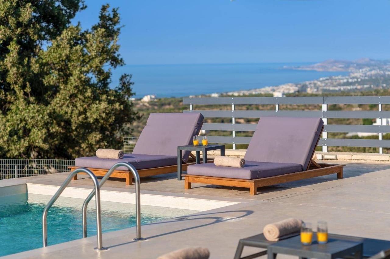 Villa Mare Monte Ретимно Экстерьер фото