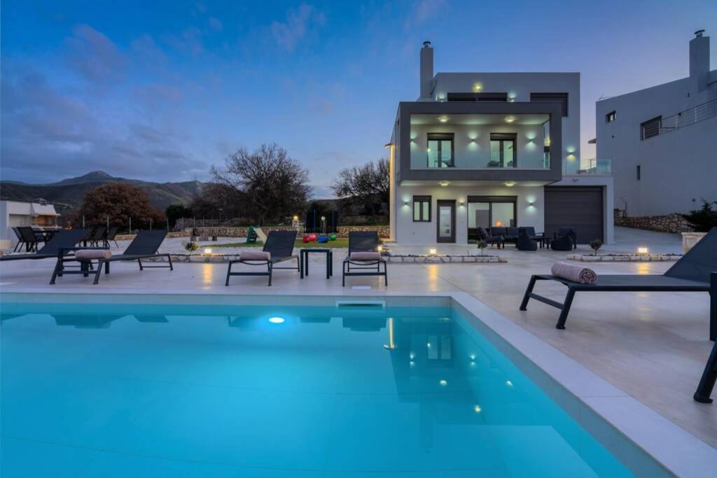 Villa Mare Monte Ретимно Экстерьер фото