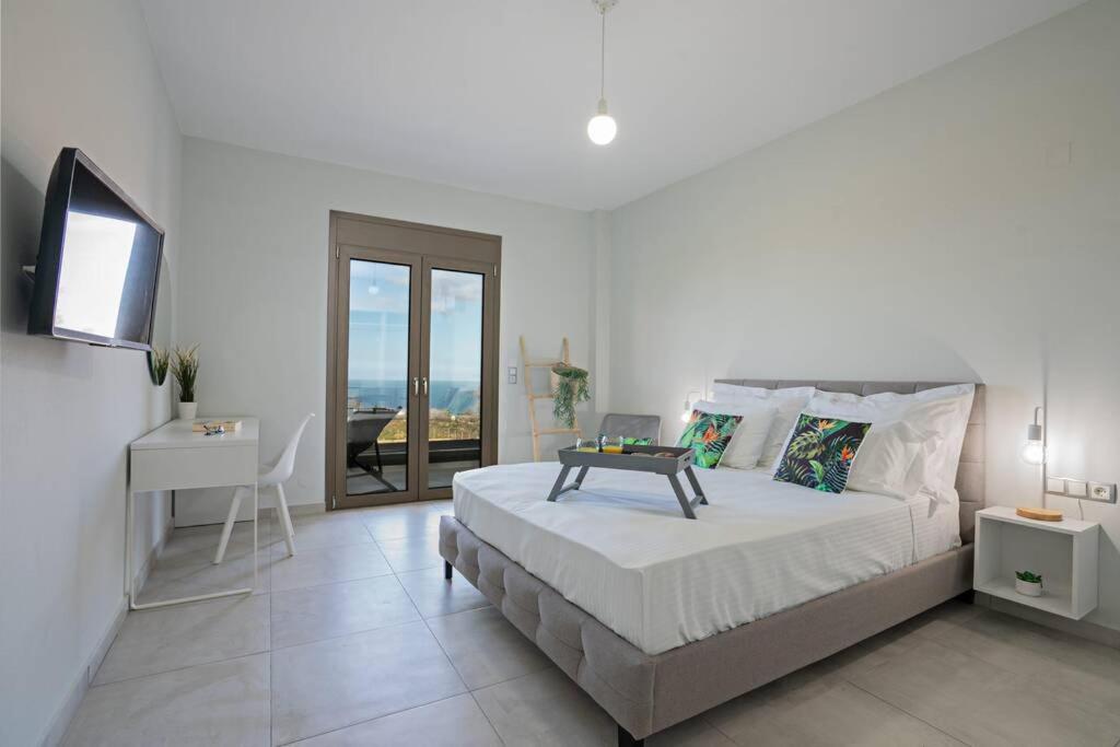 Villa Mare Monte Ретимно Экстерьер фото