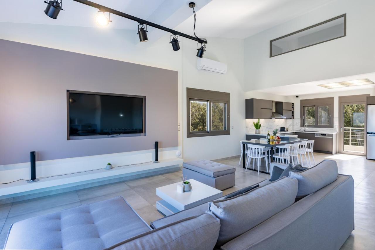 Villa Mare Monte Ретимно Экстерьер фото